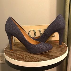 Woman’s Kelly & Katie Denim heels size 7 excellent condition